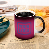 Custom Pink Light Purple Magic Mug