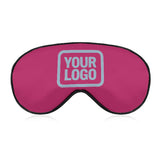 Custom Pink Light Blue Sleep Mask