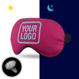 Custom Pink Light Blue Sleep Mask