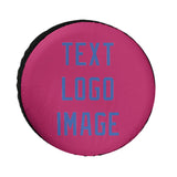 Custom Pink Sky Blue Truck Tires