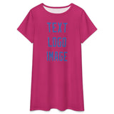 Custom Pink Sky Blue Nachthemd