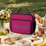 Custom Pink Sky Blue Lunch Bag