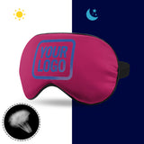 Custom Pink Sky Blue Sleep Mask