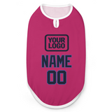 Custom Pink Navy Pet Vest