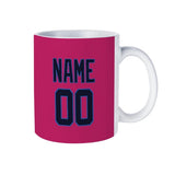 Custom Pink Navy Mug