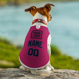 Custom Pink Navy Pet Vest