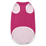 Custom Pink Navy Pet Vest