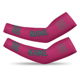 Custom Pink Blue Green Arm Sleeve