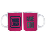 Custom Pink Blue Green Mug