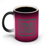 Custom Pink Blue Green Magic Mug