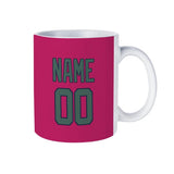 Custom Pink Blue Green Mug