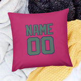 Custom Pink Blue Green Pillowcase