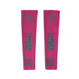 Custom Pink Blue Green Arm Sleeve