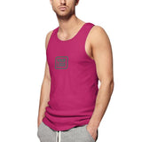Custom Pink Blue Green Men's Tank Top