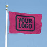 Custom Pink Navy Flag