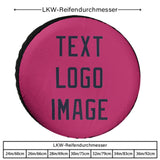 Custom Pink Navy Truck Tires