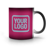 Custom Pink Light Blue Magic Mug