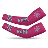 Custom Pink Light Blue Arm Sleeve