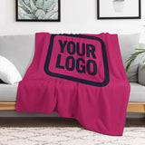 Custom Pink Navy Blanket