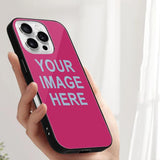 Custom Pink Light Blue Phone Case