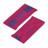 Custom Pink Sky Blue Sports headband