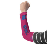 Custom Pink Sky Blue Arm Sleeve