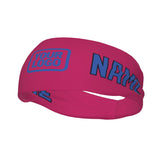Custom Pink Sky Blue Sports headband