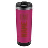 Custom Pink Coral Red Stainless Steel Water Cup