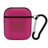 Custom Pink Coral Red AirPods Case
