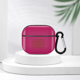 Custom Pink Coral Red AirPods Case (3rd Generation)