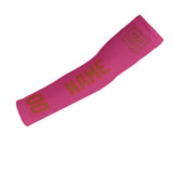 Custom Pink Coral Red Arm Sleeve
