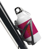 Custom Pink Coral Red Sports Bottle
