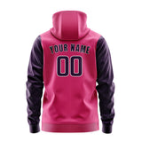 Custom Pink Purple Hoodie 1313070713B31807