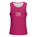 Custom Pink Light Pink Men's Tank Top