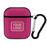 Custom Pink Light Pink AirPods Case