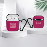 Custom Pink Light Pink AirPods Case