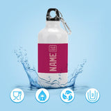 Custom Pink Light Pink Sports Bottle