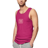 Custom Pink Light Pink Men's Tank Top