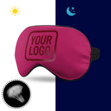 Custom Pink Crimson Red Sleep Mask
