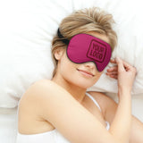 Custom Pink Crimson Red Sleep Mask