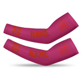 Custom Pink Orange Red Arm Sleeve