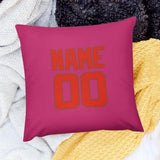 Custom Pink Orange Red Pillowcase