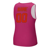 Custom Pink Orange Red Men's Tank Top