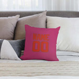 Custom Pink Orange Red Pillowcase