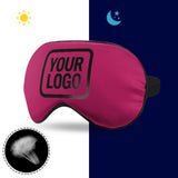 Custom Pink Black Sleep Mask