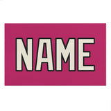 Custom Pink Cream Beach Towel