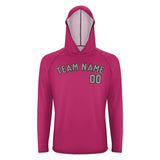 Custom Pink Gray UV-Hoodie