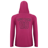Custom Pink Pink UV-Hoodie