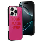Custom Pink Red Phone Case
