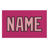 Custom Pink Light Pink Beach Towel